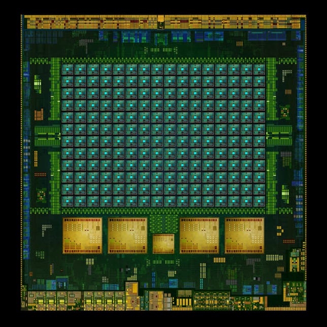 The Tegra K1 mobile chip has serious graphics horsepower in the form of a 192-core engine.