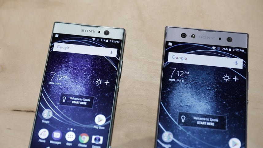 Hands-on with the Sony Xperia XA2 and XA2 Ultra