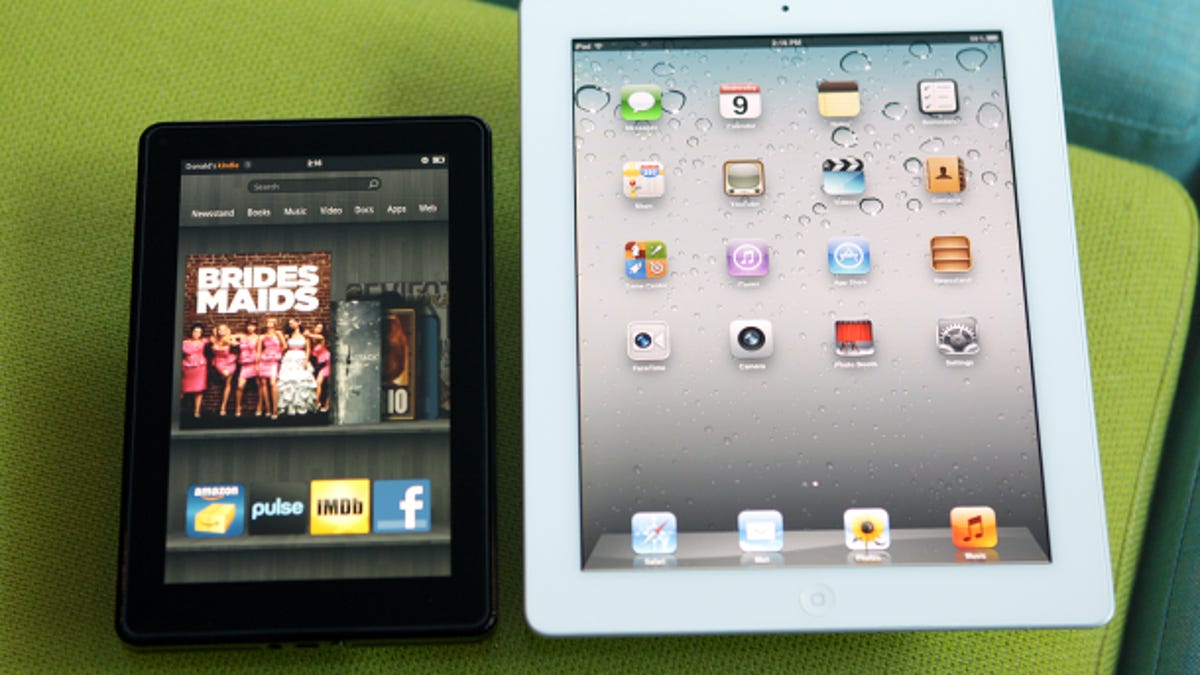 iPad and Kindle Fire