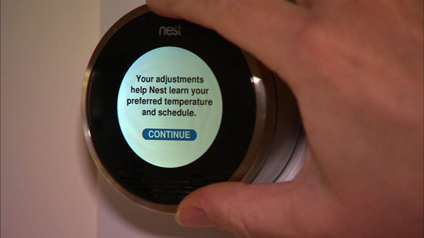 Nest Learning Thermostat hands-on video