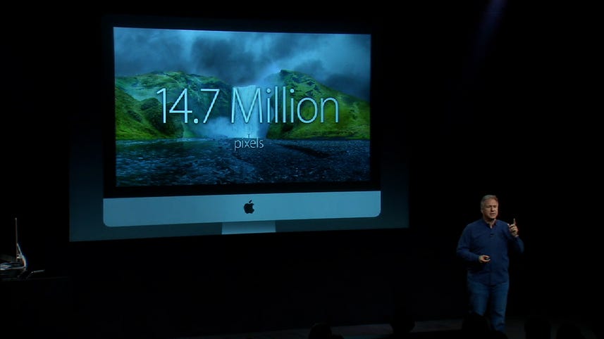 Watch the debut of the iMac with Retina display