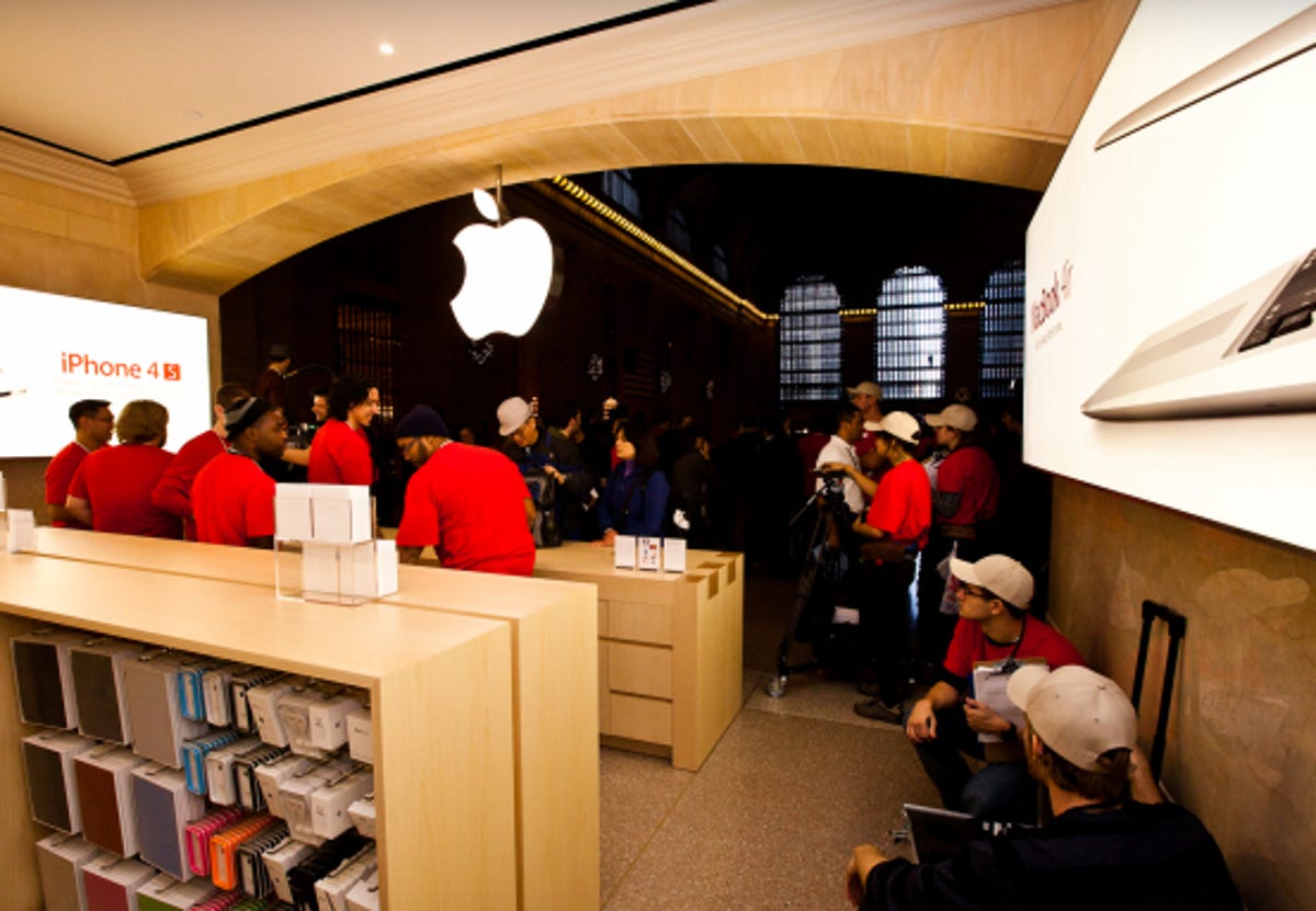 Apple's Grand Central store.