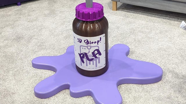 A giant bottle of 3DGloop