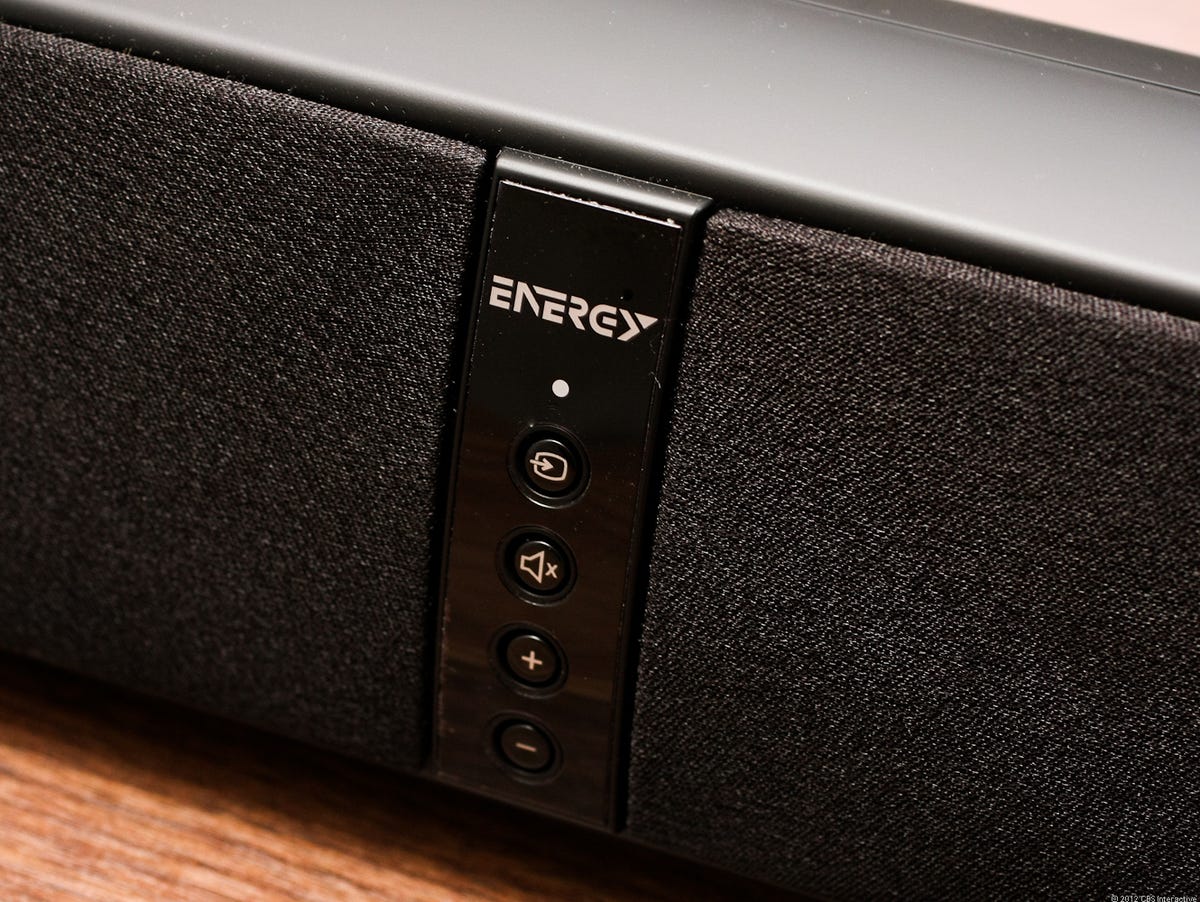 Energy Power Bar's front-panel buttons.