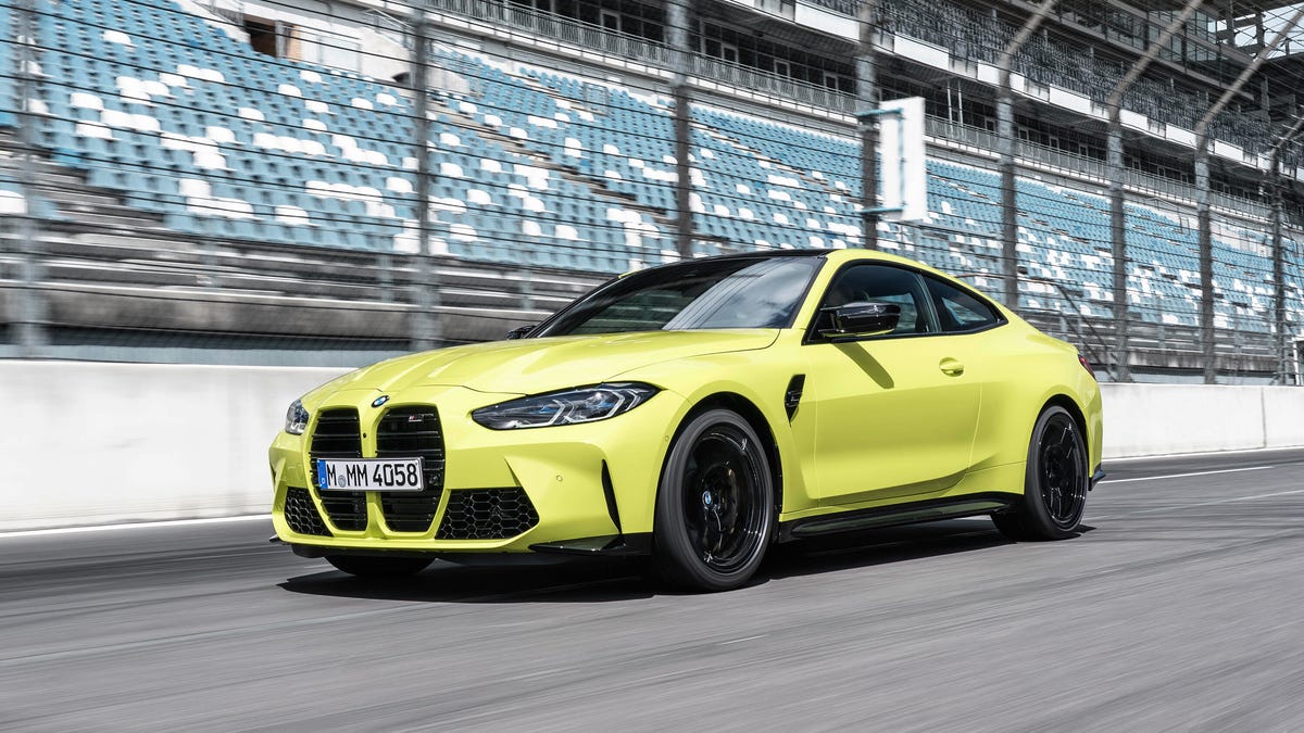 Stun Standaard Bouwen op The 2021 BMW M4 coupe has that big grille and the craziest seats I've ever  seen - CNET
