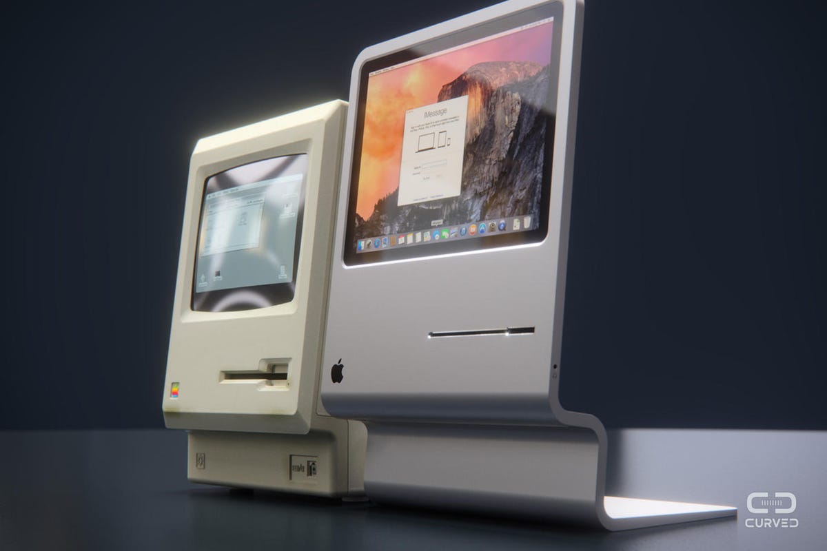 Curved concept Mac
