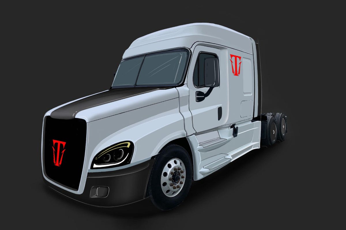 Triton-EV Semi Truck - fuel cell
