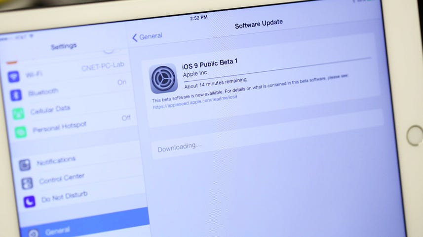 Download if you dare: iOS 9 public beta is here