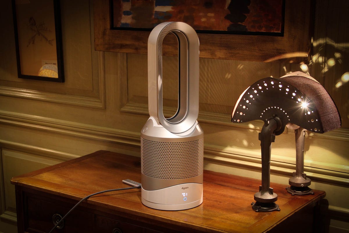Dyson's hot and cool purifier air-pushing threat CNET