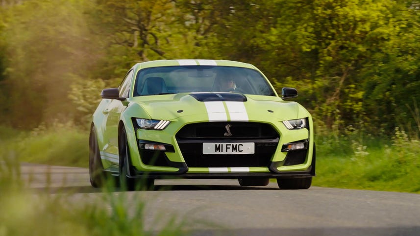 The Ford Mustang Shelby GT500 is sophisticated yet obnoxiously loud