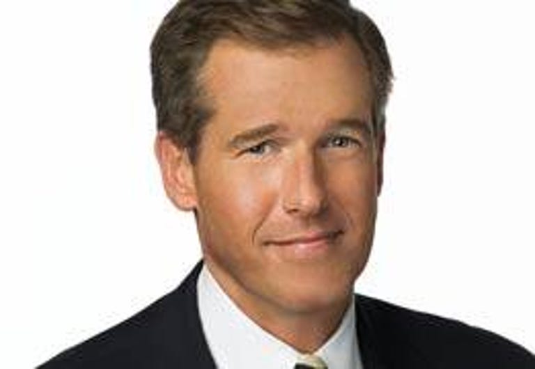 NBC Nightly News anchor Brian Williams