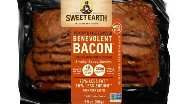 Sweet Earth Benevolent Bacon package