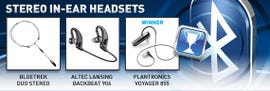 In-ear Bluetooth stereo headsets