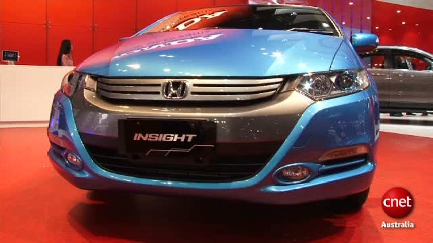 Honda Insight at the 2010 Sydney Motor Show