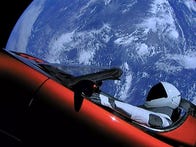 <p>One of the most ridiculous parts of the launch was seeing a dummy astronaut called "The Starman" inside a Tesla Roadster floating in space.</p>