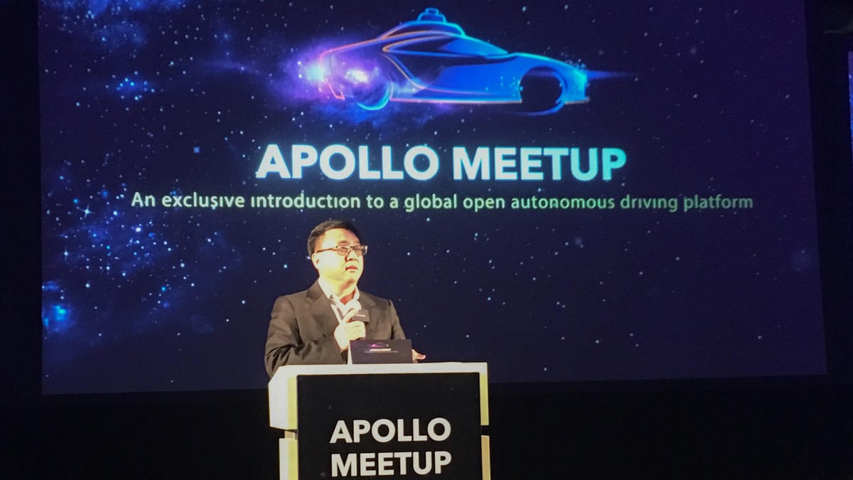 Baidu President Ya-Qin Zhang at Apollo meetup
