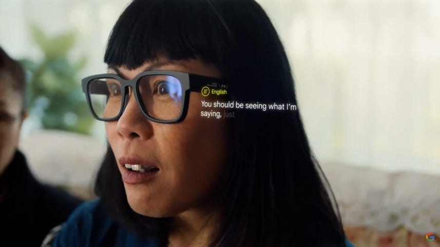 Google Gives Us a Glimpse of New AR Glasses With Live Translate