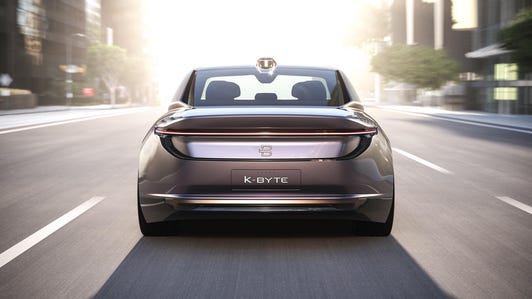 Byton K-Byte Sedan Concept