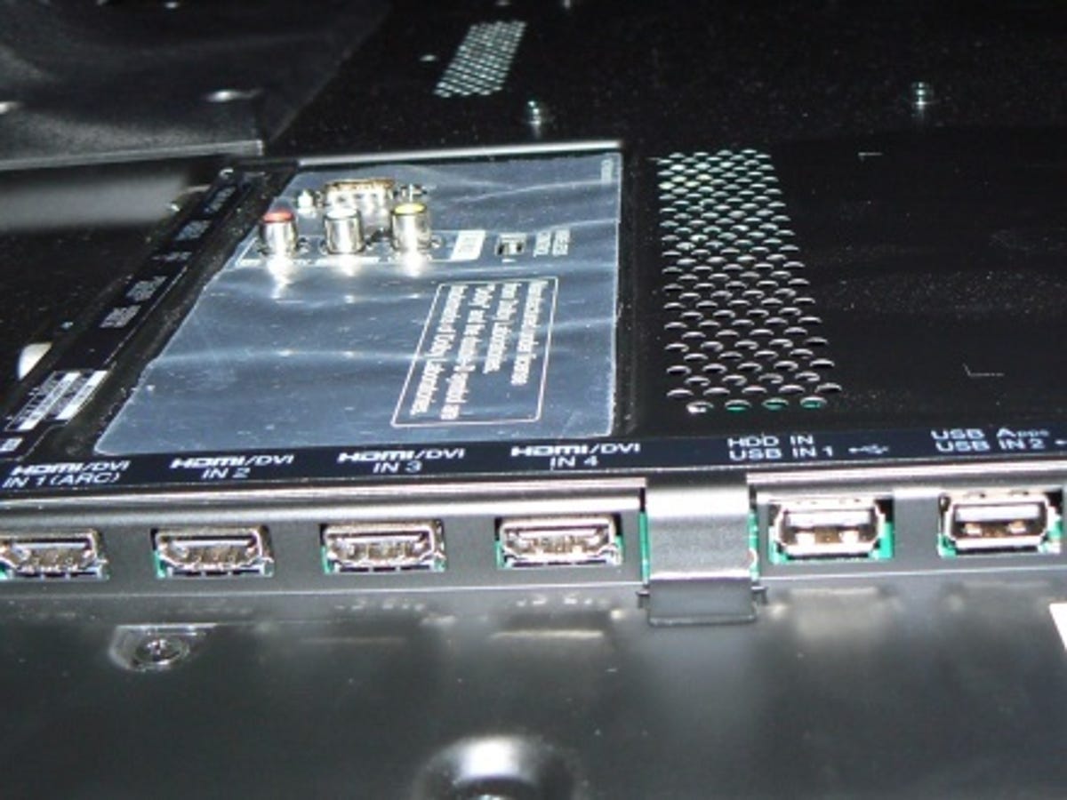 LG 32LW550T HDMI ports