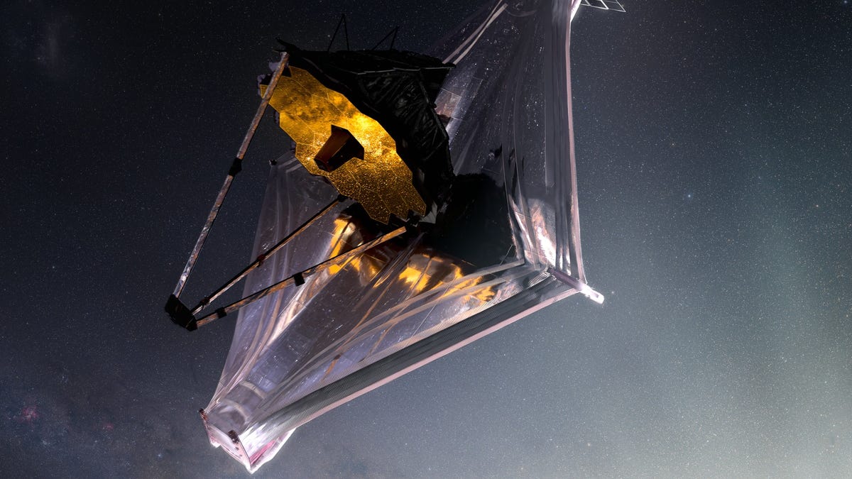 Artist&apos;s conception of the James Webb Space Telescope