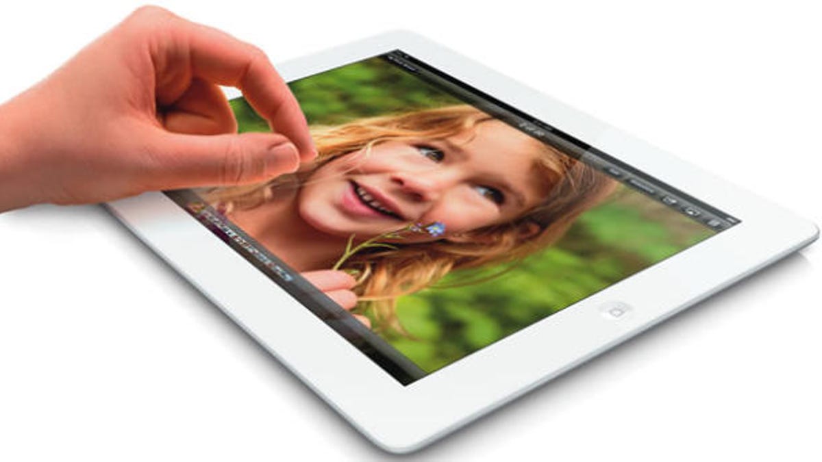 Apple&apos;s fourth-generation iPad.