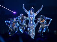 <p>Lady Gaga at a February performance.</p>