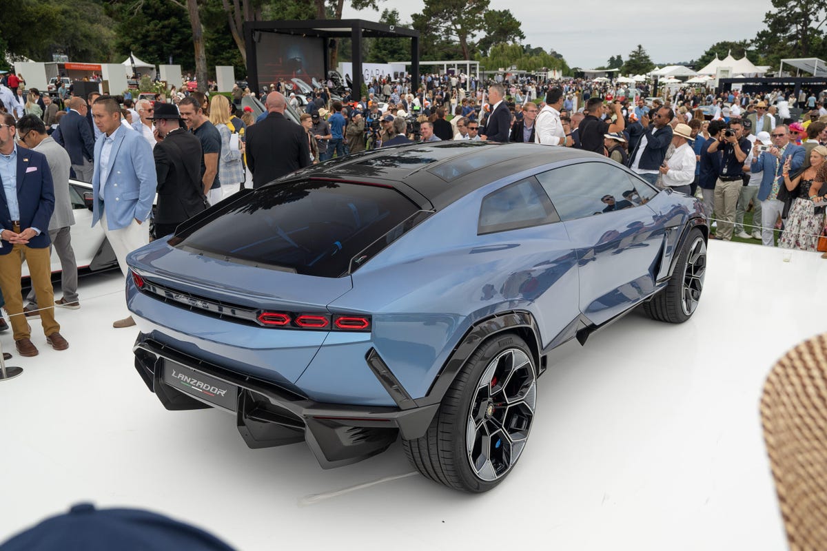 Lamborghini Lanzador Concept Debuts at Monterey Car Week 2023