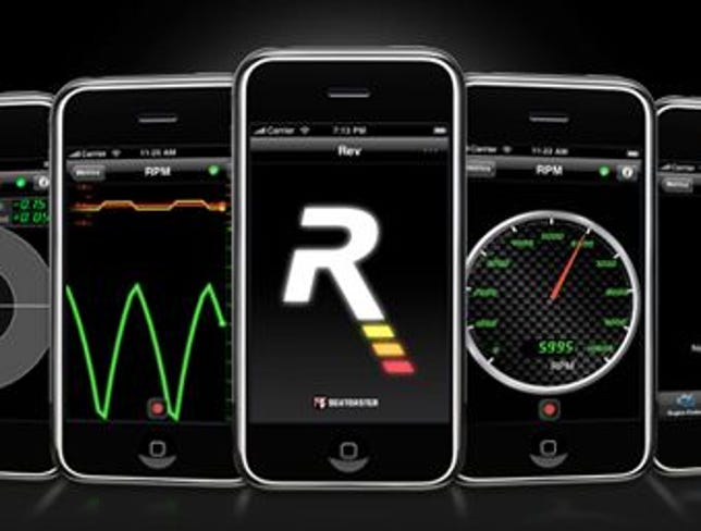 Rev app for iPhone