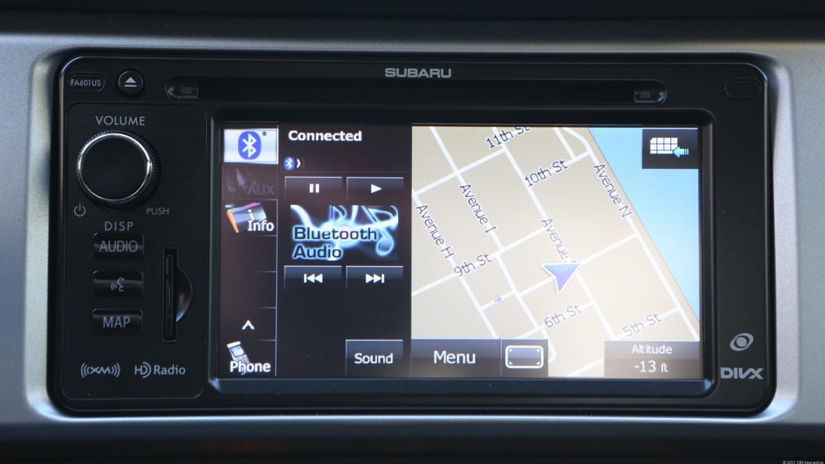 Subaru BRZ interface