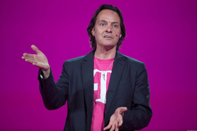 T-Mobile CEO John Legere at March 26, 2013 press conference.