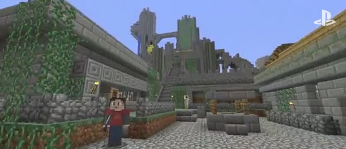 Minecraft Arrives On Ps4 Just Ahead Of Xbox One Cnet