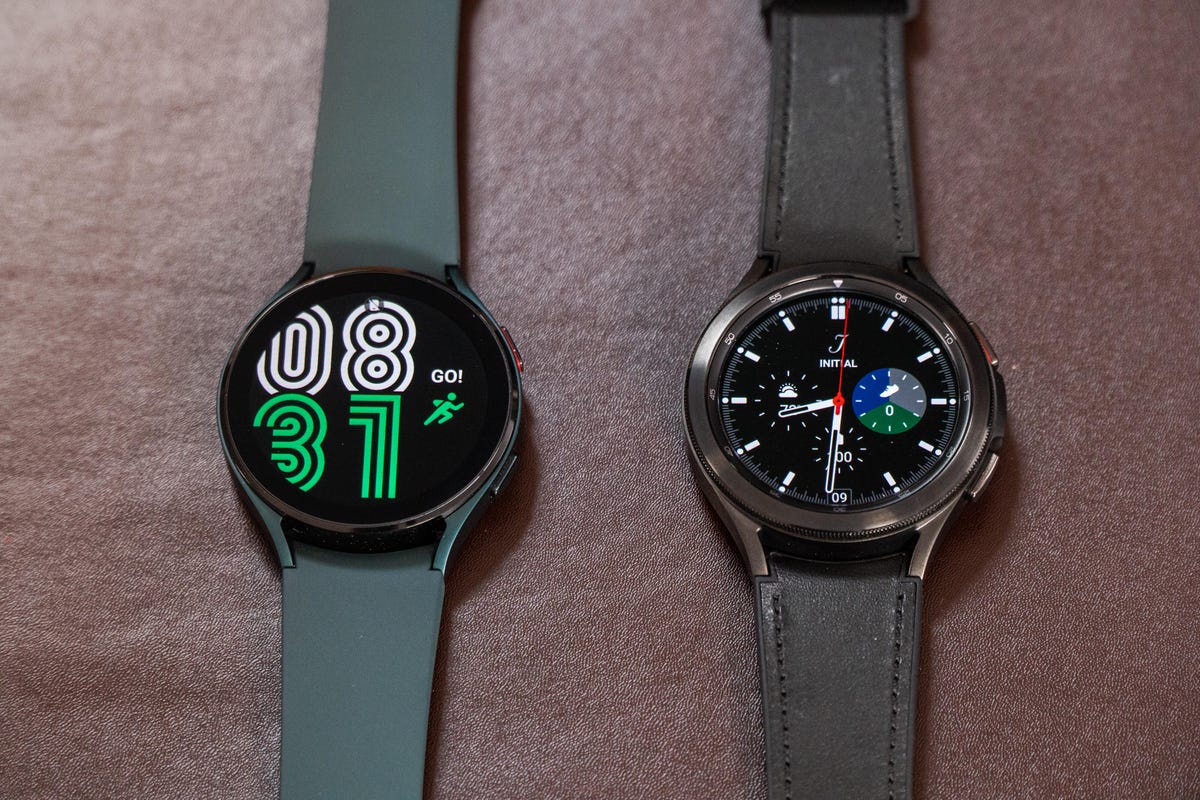 The Samsung Galaxy Watch 4 comes in two looks and lots of colors