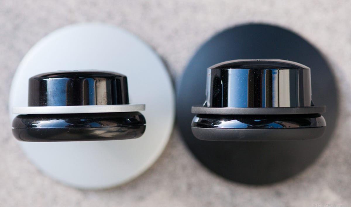 Last year's HD model (left) next to the thicker Pro (right).