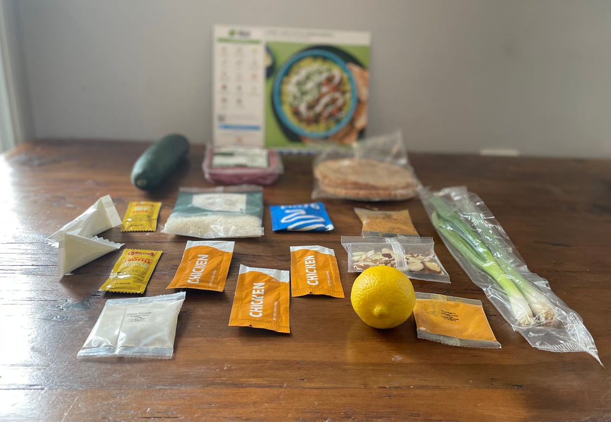 ingredients for hello fresh mea