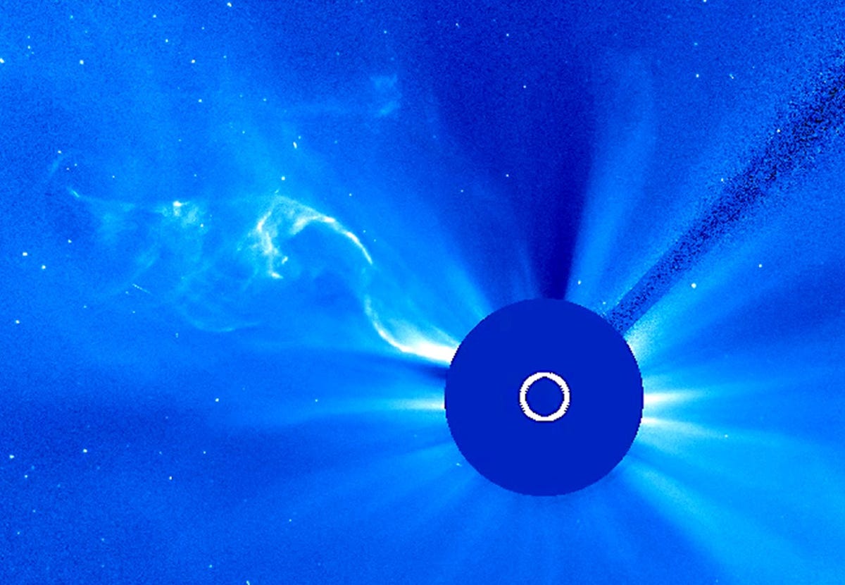 NASA filament eruption Sol