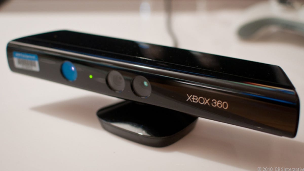 Microsoft's Kinect sensor, now at 2.5 million sold since its release earlier this month.