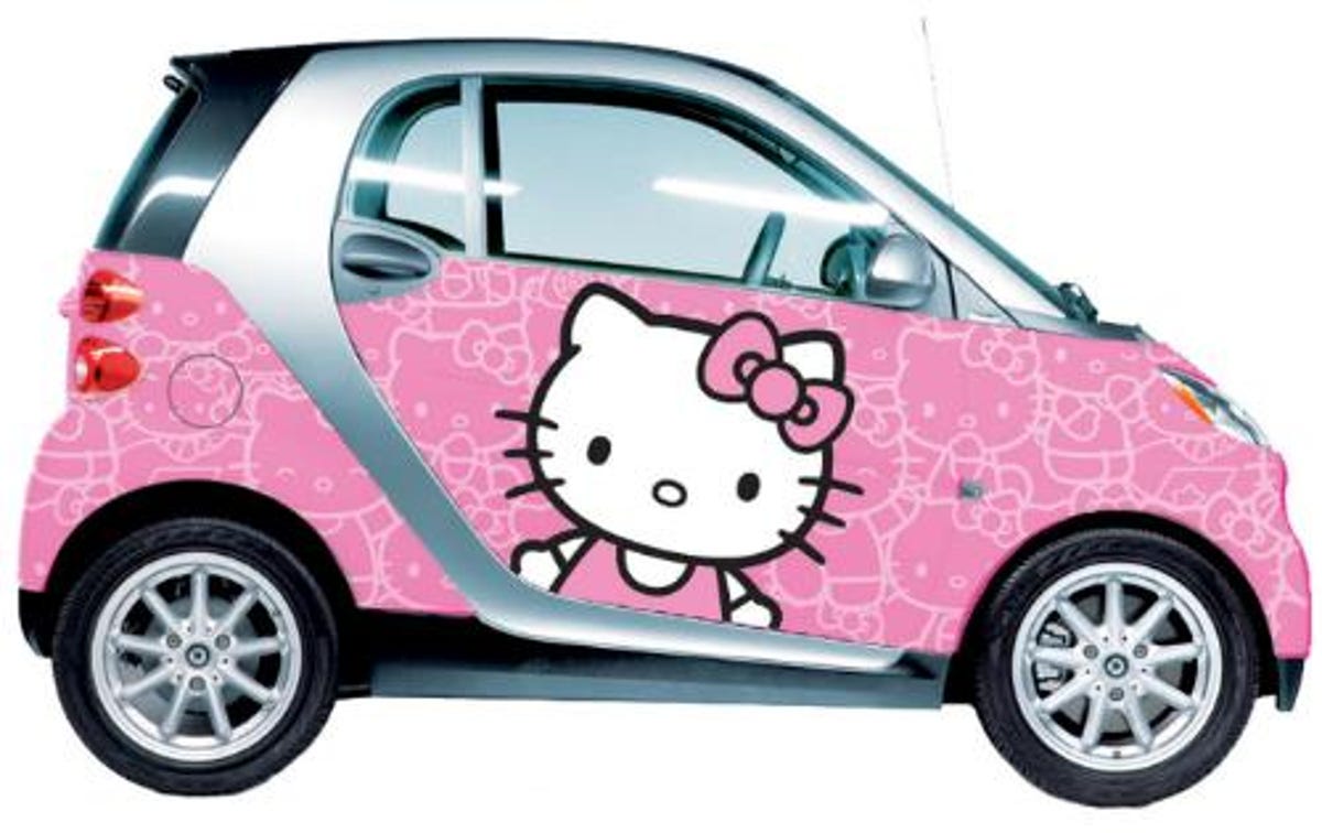 Hello Kitty car wraps