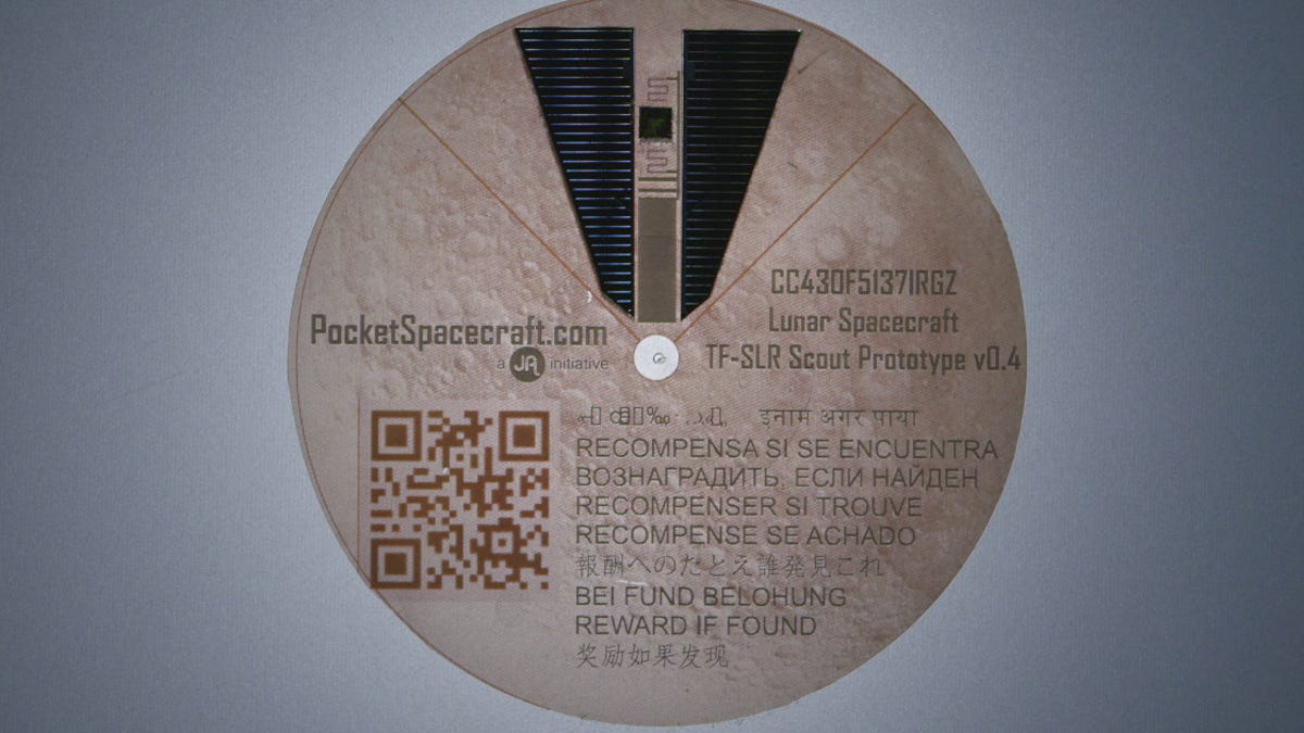 Pocket Spacecraft prototype
