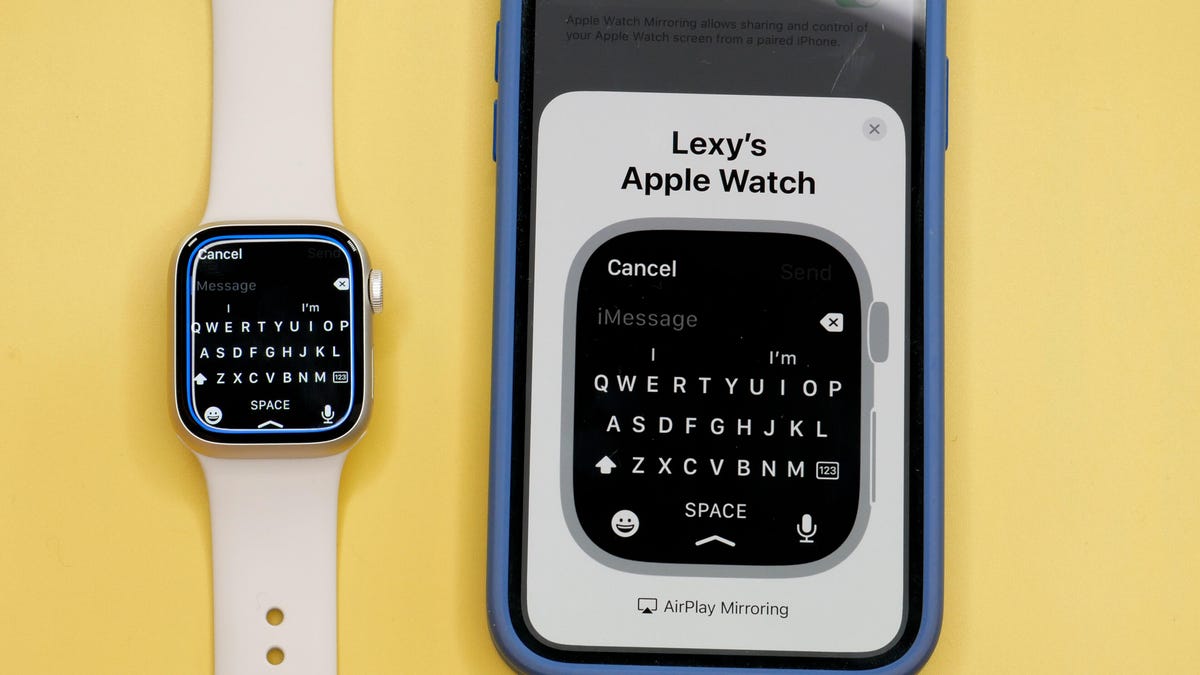 Apple Watch Mirroring