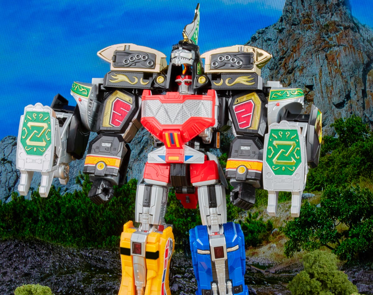 Dragonzord combined with Megazord