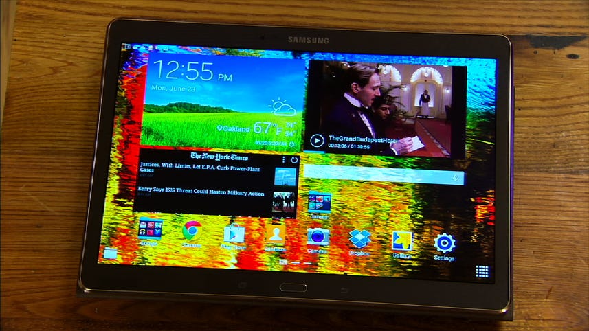 deugd uitglijden deksel Samsung Galaxy Tab S review: A premium Android tablet for movie buffs - CNET