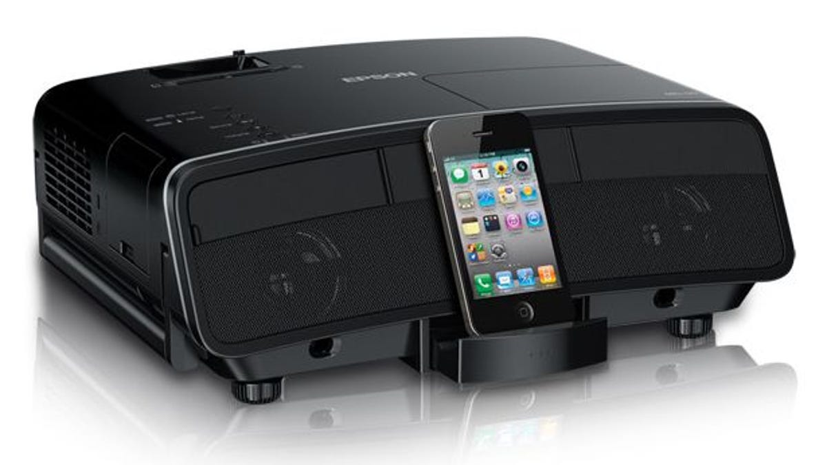 The Epson MegaPlex MG-850HD pumps out 2,800 lumens from your favorite iDevice--or more traditional video sources.