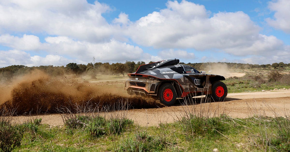Driving Dakar: I Get Behind the Wheel of Audi’s Electrified RS Q E-Tron Race Car