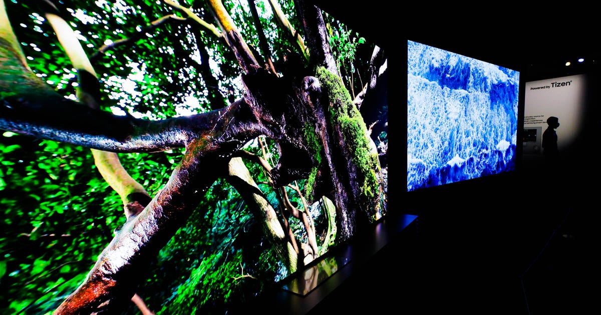 Samsung Created a Smaller Version of One of Its Supersized Wall TVs