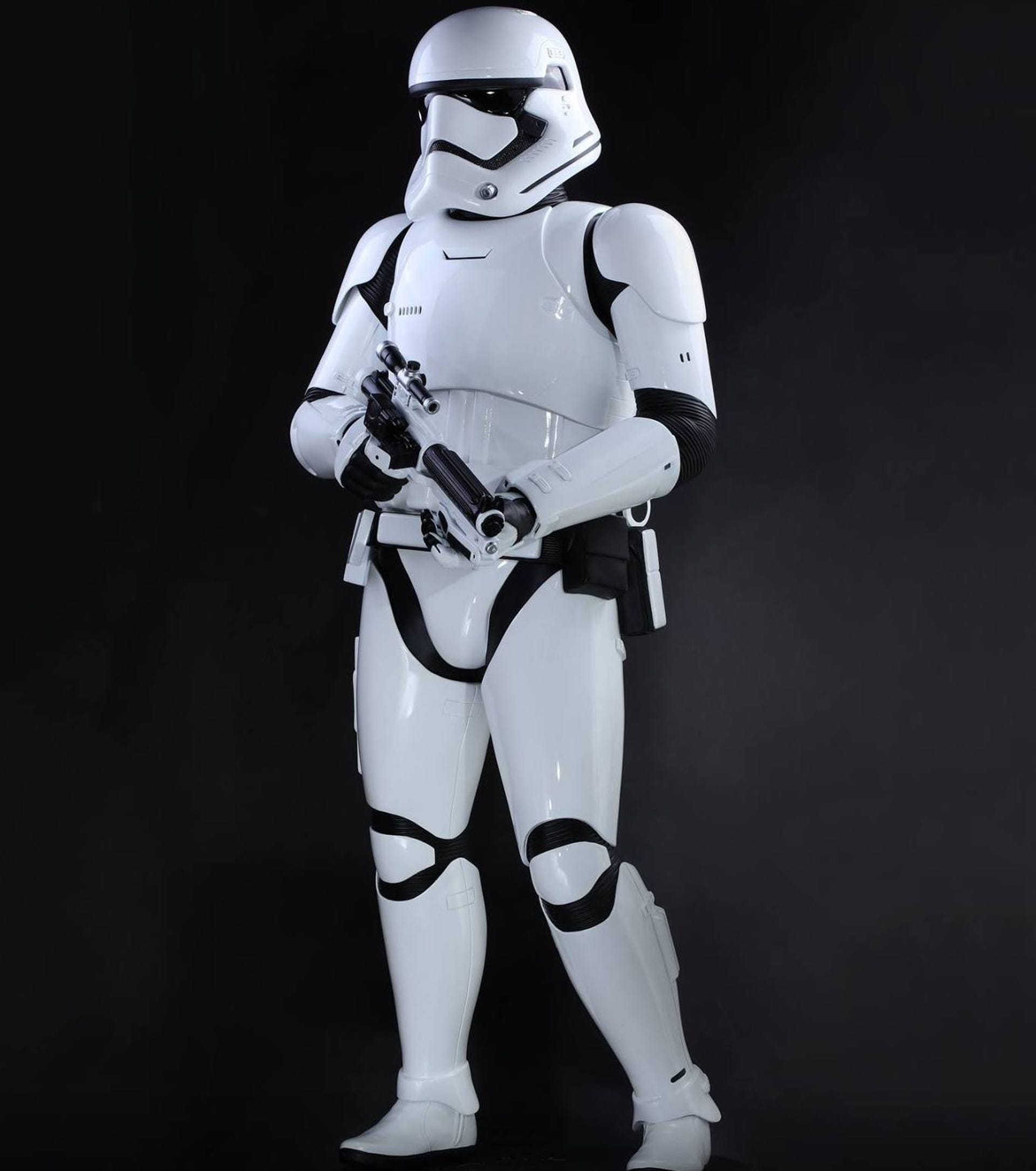 Life-size Stormtrooper prototype