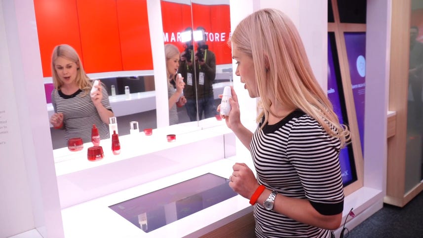 The makeup counter of the future wants to guess your age and fix your problems at CES 2019