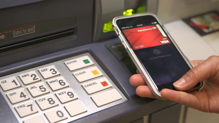 Use your phone instead of a card at the ATM