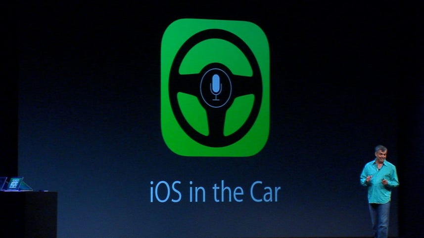 iOS 7 goes full speed into cars