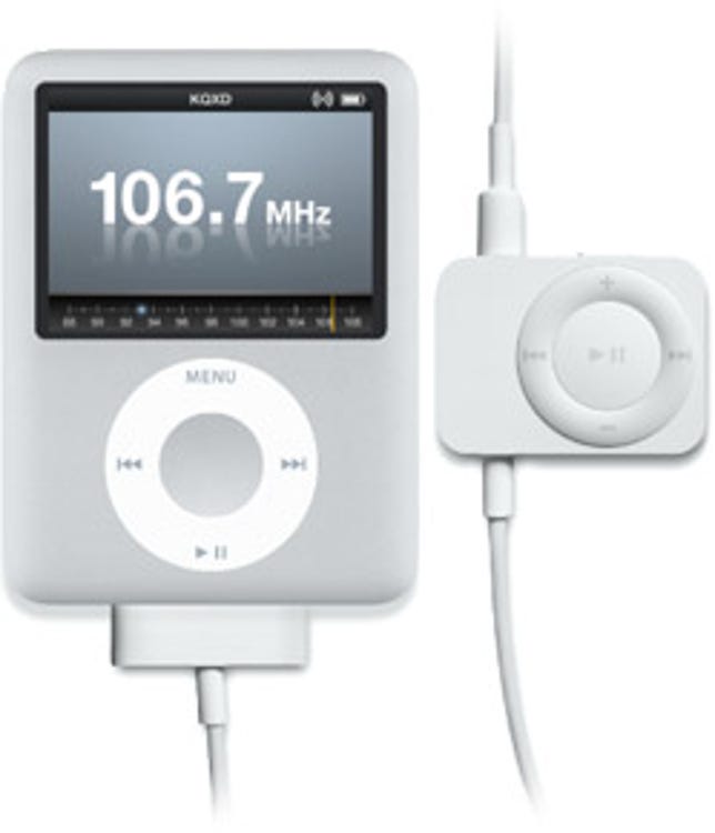 Photo of Apple Radio Remote accessory.