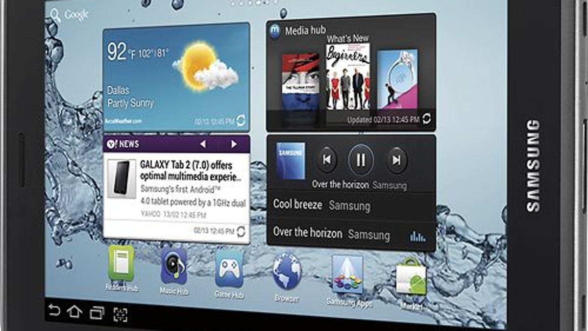Originally $249, the Galaxy Tab 2 7.0 is on sale for roughly half the price.